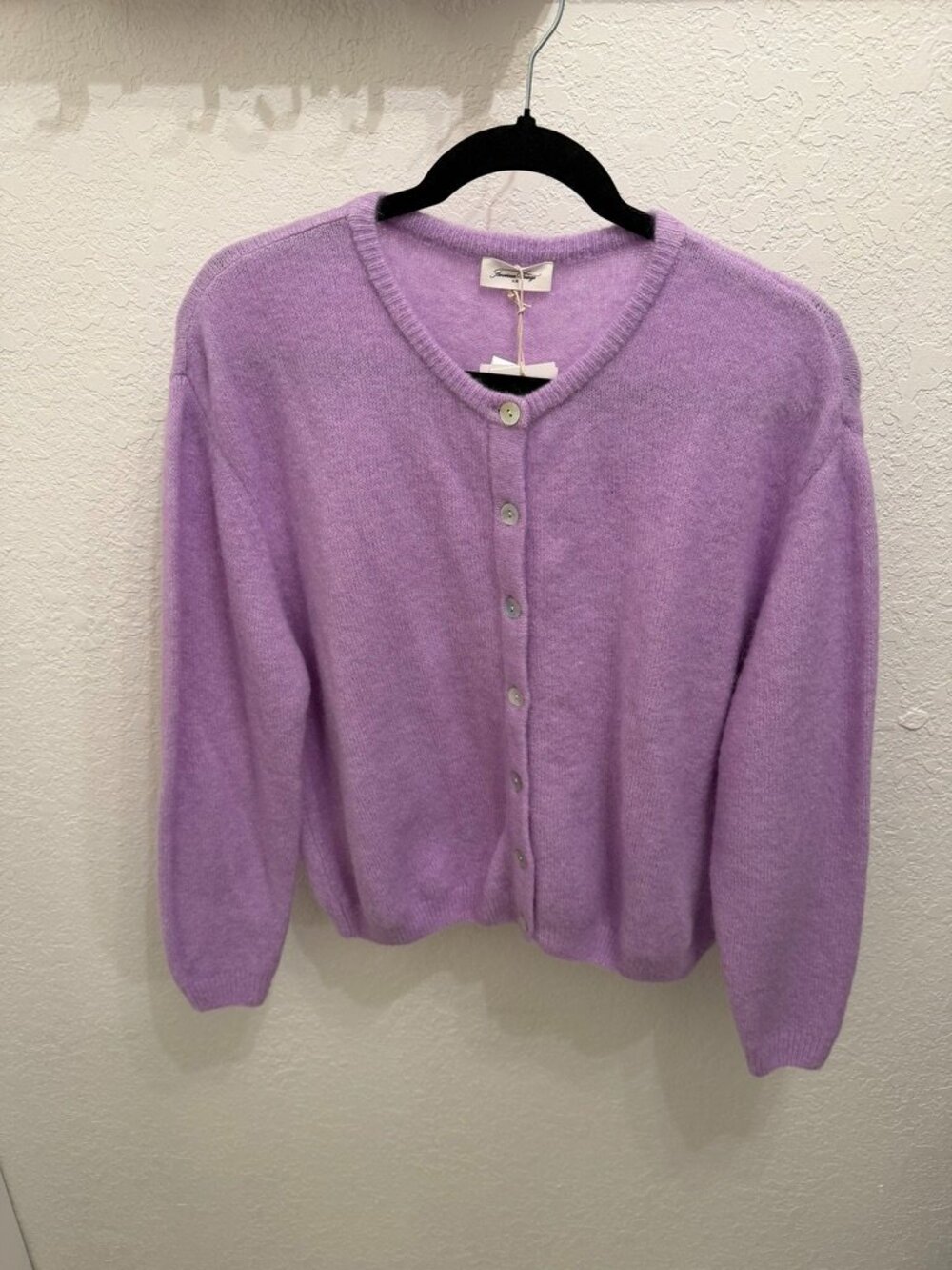 American Vintage Vitow Cardigan | Lavender Melange | Medium